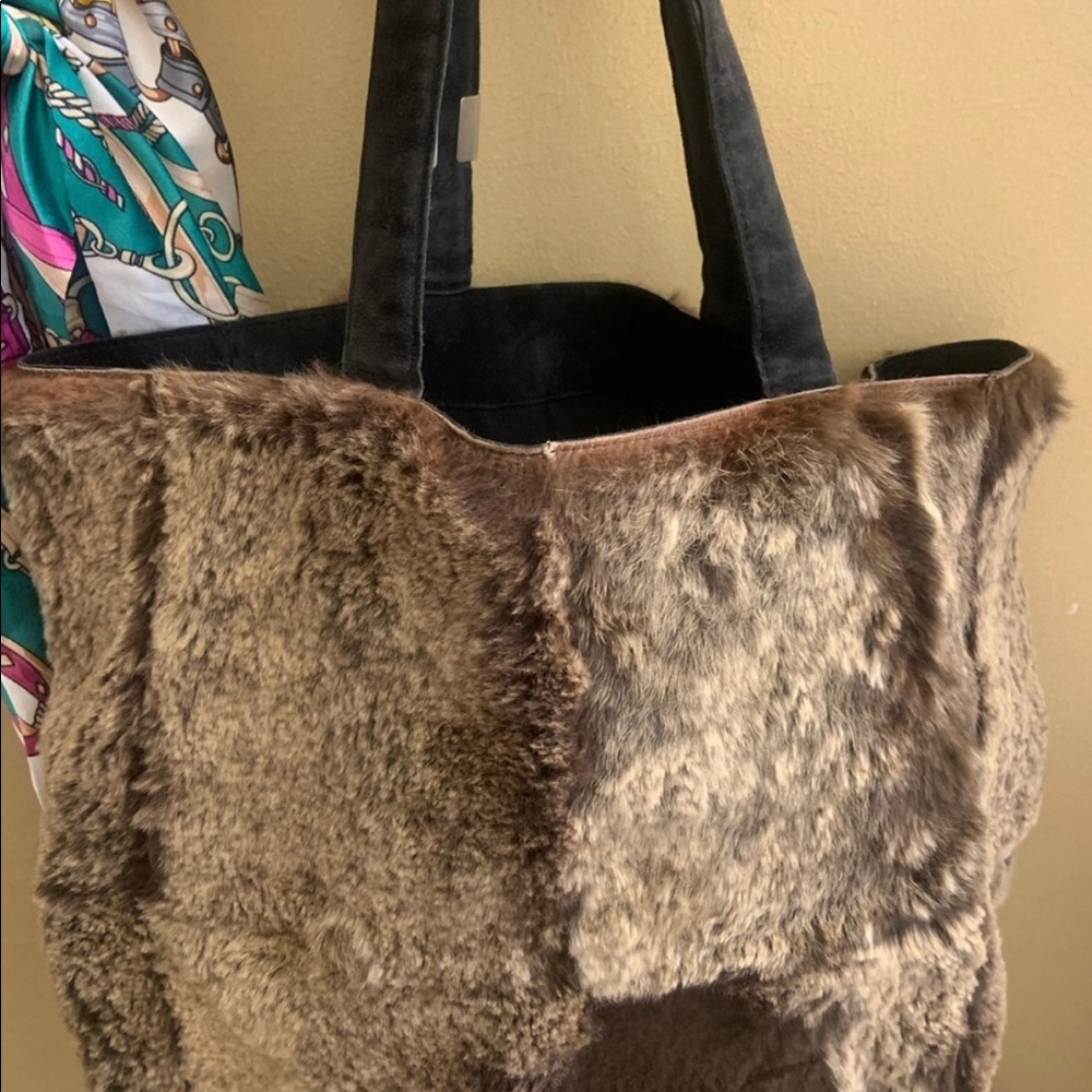 COPY - COPY - COPY - CHANEL LAPIN FUR TOTE